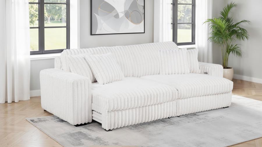 Jacana Power Chaise Sofa IVORY