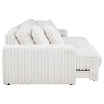 Jacana Power Chaise Sofa IVORY