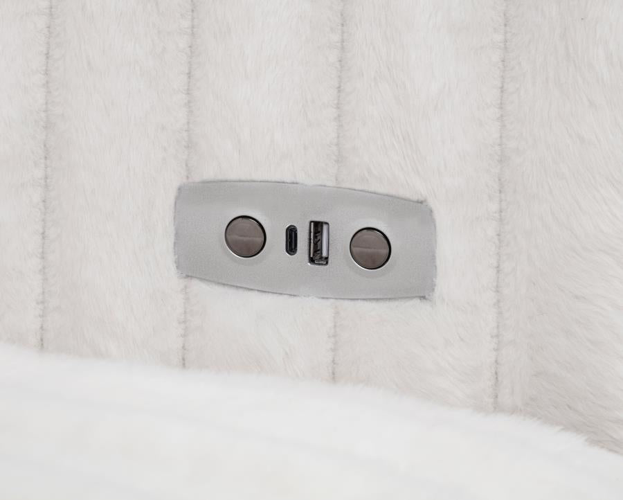 Jacana Power Chaise Sofa IVORY