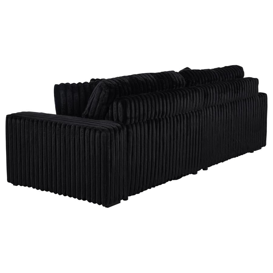 Jacana Power Chaise Sofa BLACK