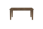 Quinn 7pcs Dining Set LITE BROWN