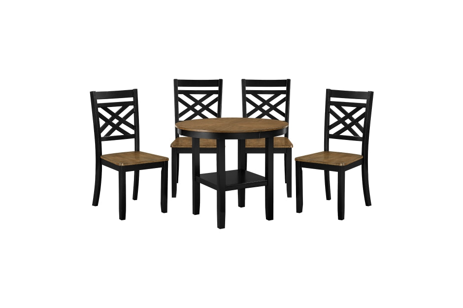 6022 New Collection 5pcs Counter Set - SOLD IN SET ONLY- BLACK/BROWN