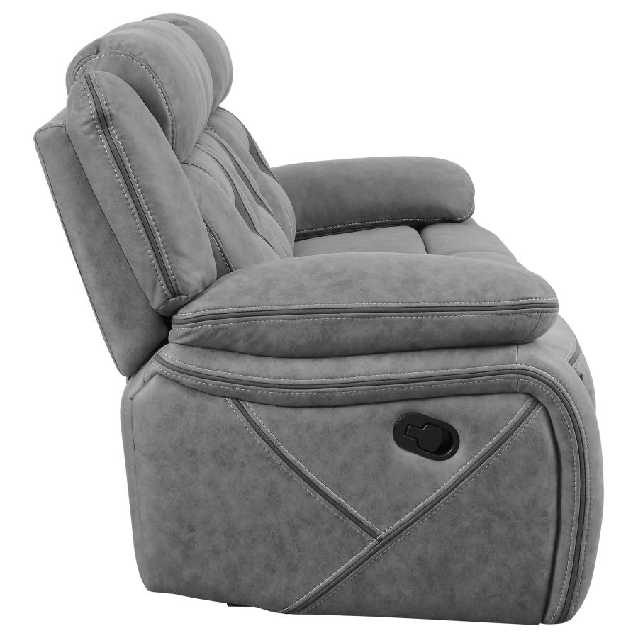 Higgins Reclining Sofa GREY