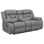 Higgins Reclining Loveseat GREY