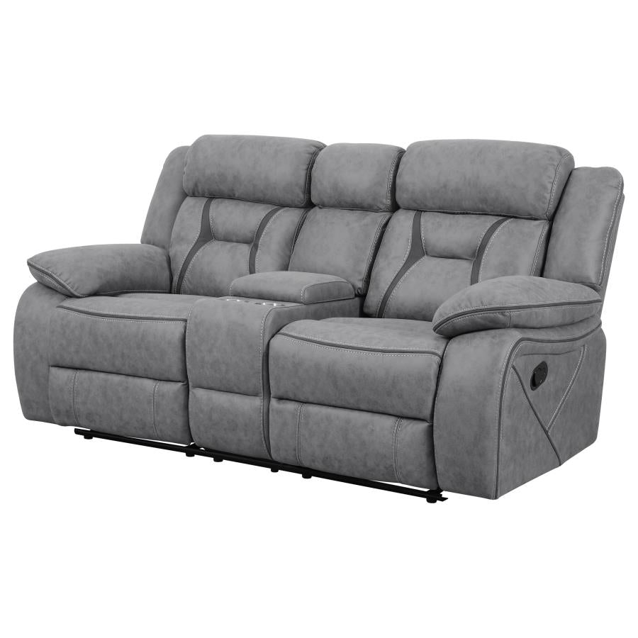 Higgins Reclining Loveseat GREY
