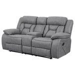 Higgins Reclining Loveseat GREY