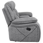 Higgins Reclining Loveseat GREY