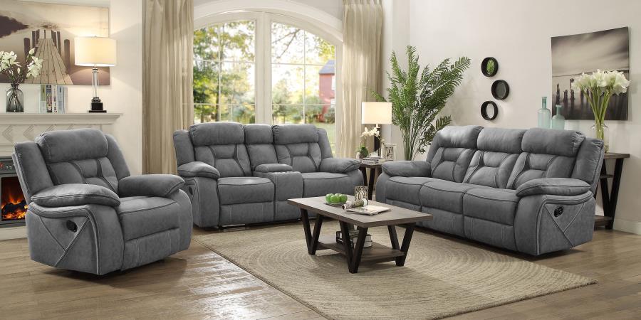 Higgins Reclining Loveseat GREY