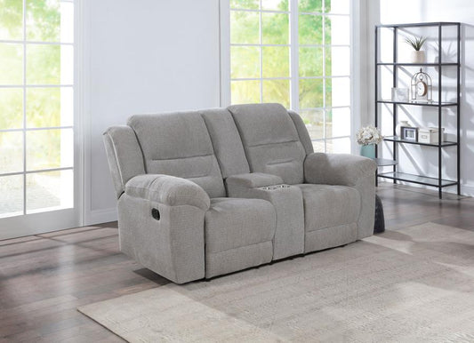 Gilson Recliining Loveseat GREY