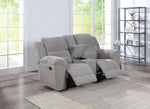 Gilson Recliining Loveseat GREY