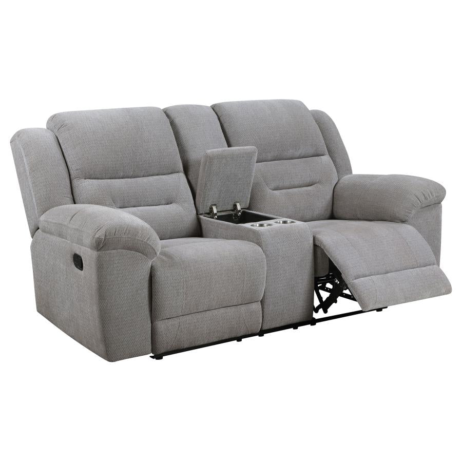 Gilson Recliining Loveseat GREY