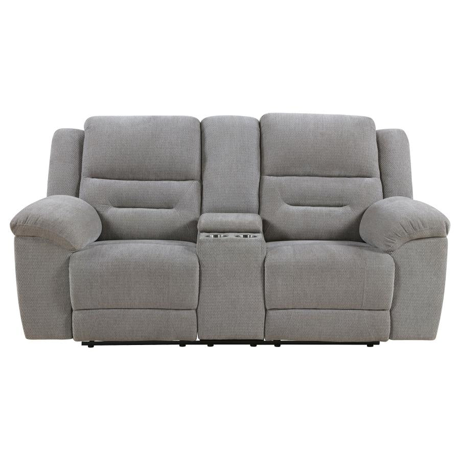Gilson Recliining Loveseat GREY