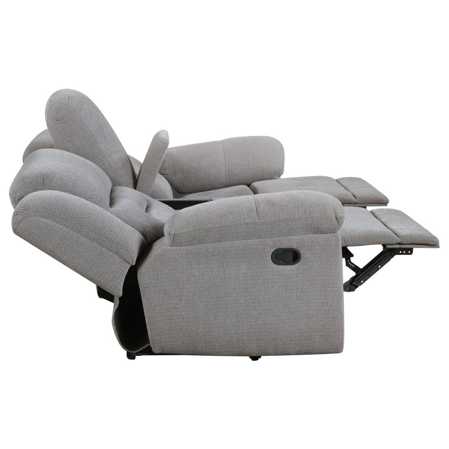 Gilson Recliining Loveseat GREY