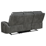 Raelynn Reclining Sofa GREY