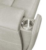 Brickson Triple Power Reclining Sofa GREY