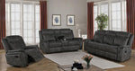 Lawrence Reclining Loveseat CHARCOAL