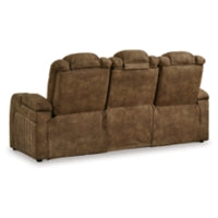 Wolfridge PWR REC Sofa with ADJ Headrest BRINDLE