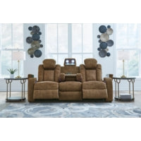 Wolfridge PWR REC Sofa with ADJ Headrest BRINDLE