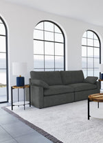 Collins Modular Power Reclining Loveseat DARK GREY