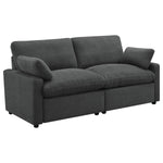 Collins Modular Power Reclining Loveseat DARK GREY