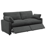 Collins Modular Power Reclining Loveseat DARK GREY