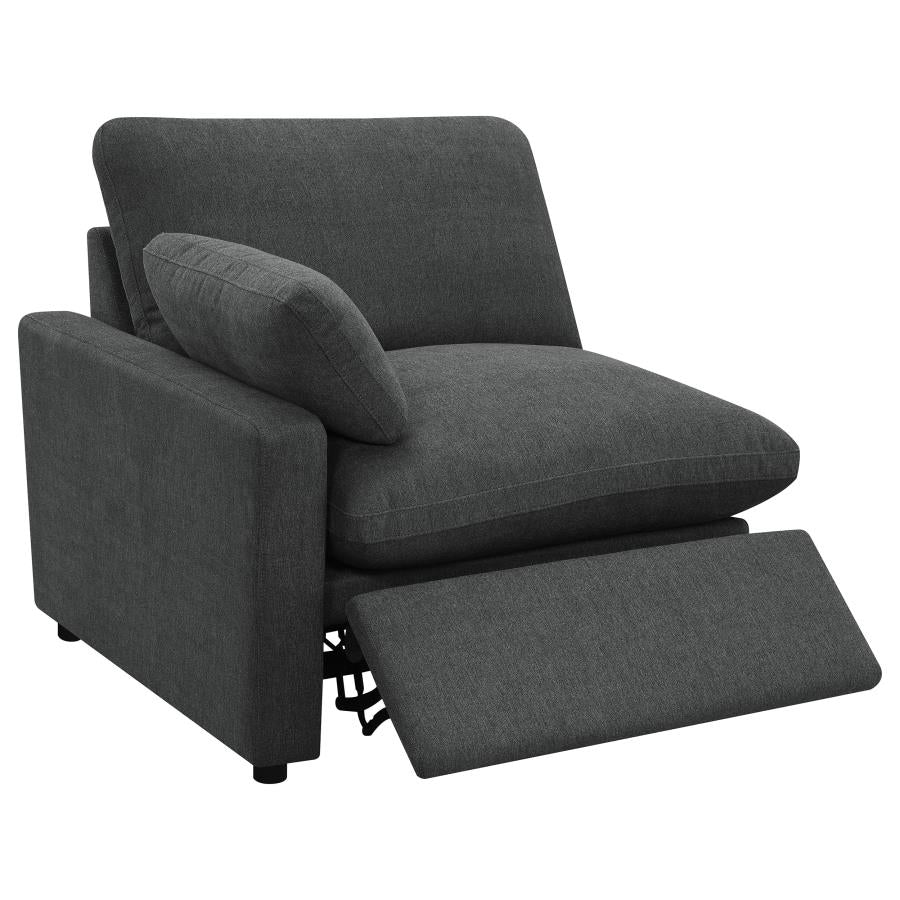 Collins Modular Power Reclining Loveseat DARK GREY