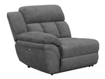 Bahrain Modular Power Reclining Loveseat CHARCOAL