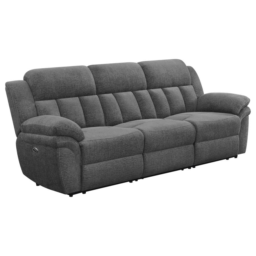 Bahrain Power Reclining Sofa CHARCOAL