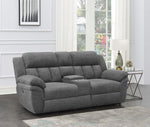 Bahrain Modular Power Reclining Loveseat CHARCOAL