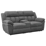 Bahrain Modular Power Reclining Loveseat CHARCOAL