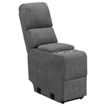 Bahrain Modular Reclining Loveseat CHARCOAL