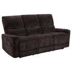 Navarro Reclining Sofa DARK BROWN