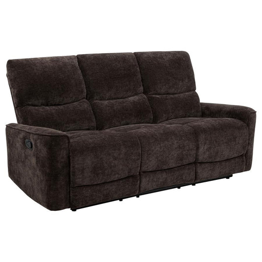 Navarro Reclining Sofa DARK BROWN