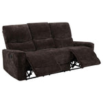 Navarro Reclining Sofa DARK BROWN