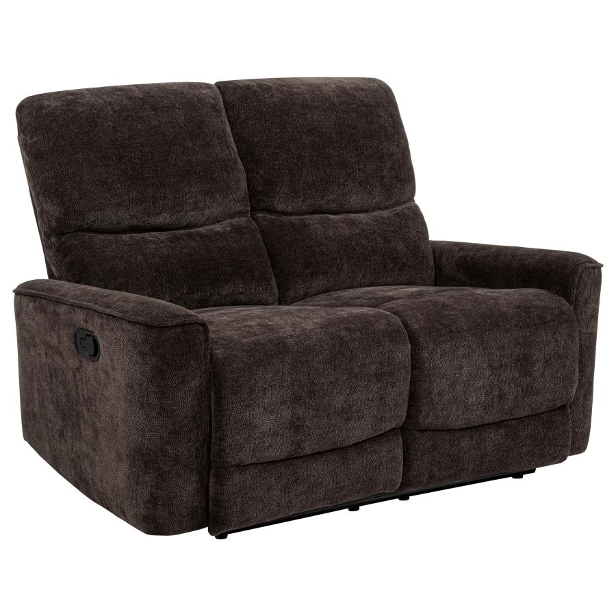 Navarro Reclining Loveseat DARK BROWN