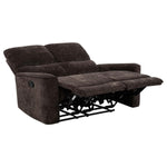 Navarro Reclining Loveseat DARK BROWN