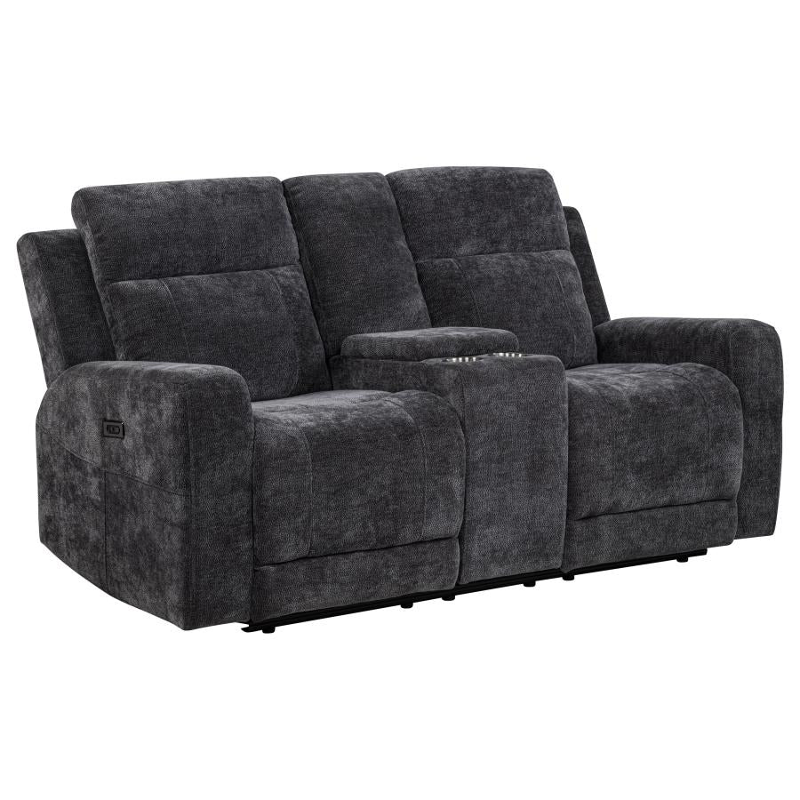 Kennett Power Reclining Loveseat GREY