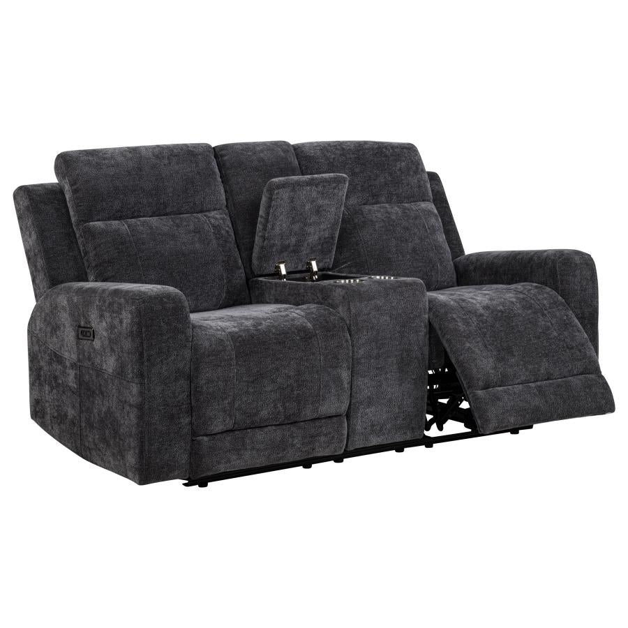 Kennett Power Reclining Loveseat GREY