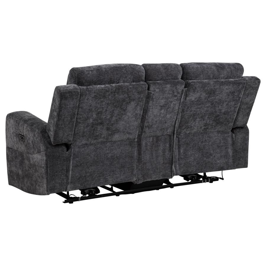 Kennett Power Reclining Loveseat GREY