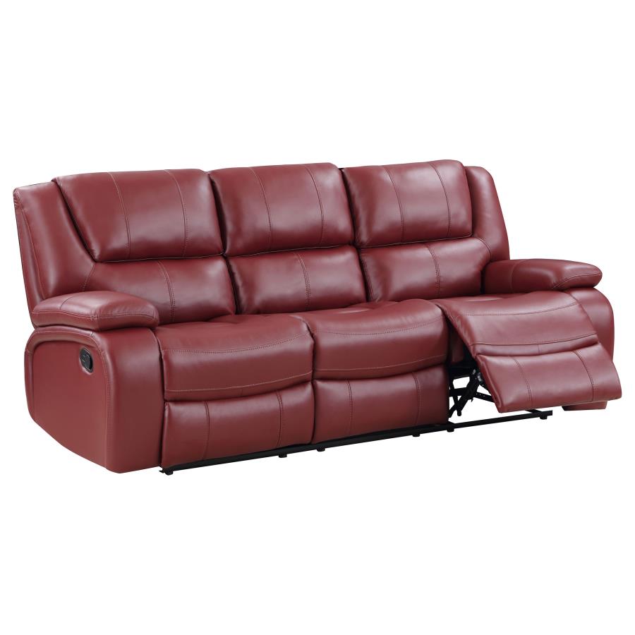 Camilla Reclining Sofa RED