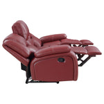 Camilla Reclining Sofa RED