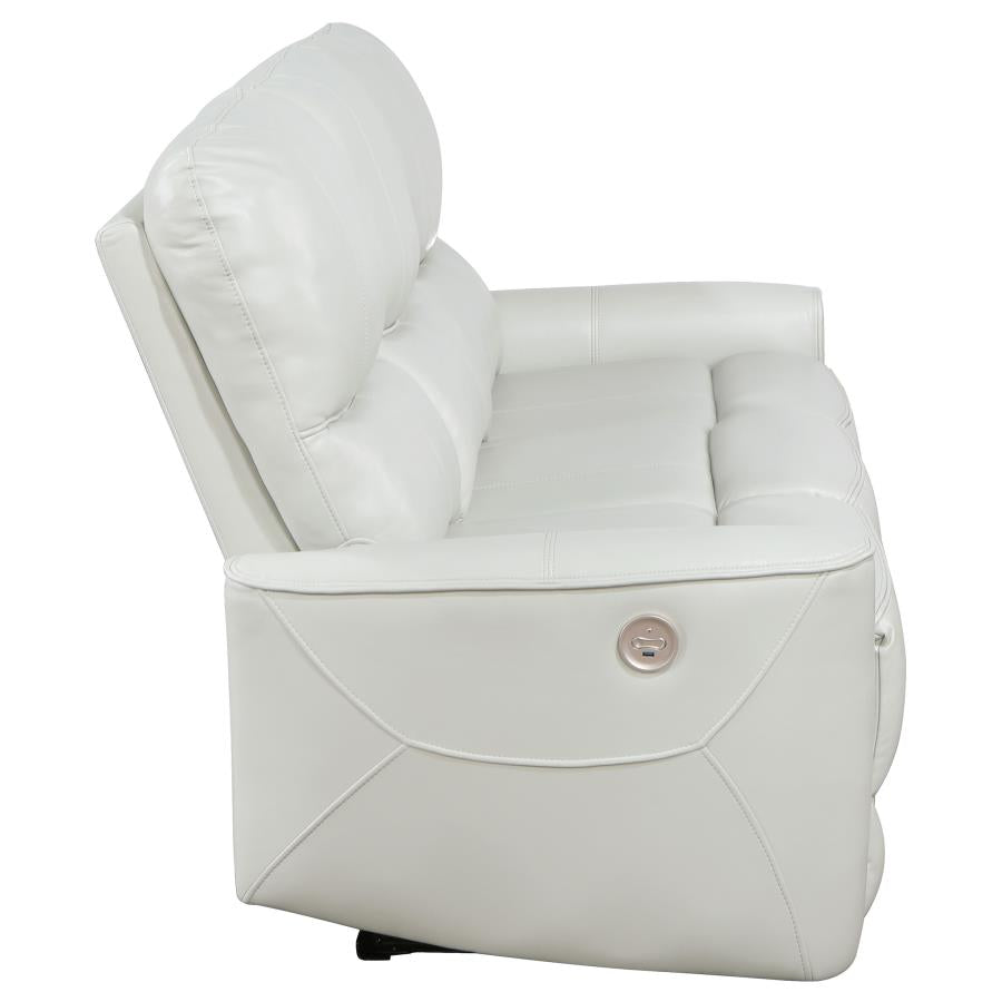 Greenfield Power Reclining Sofa DOVE GREY