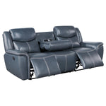 Sloane Reclining Sofa BLUE