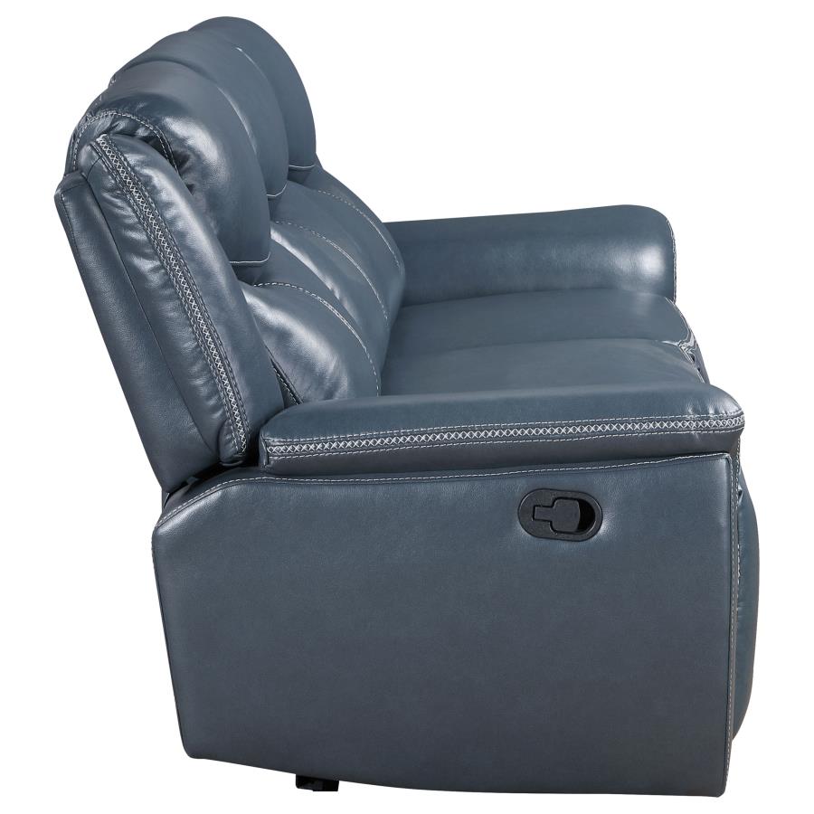 Sloane Reclining Sofa BLUE