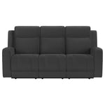 Brentwood Reclining Sofa DARK CHARCOAL