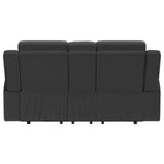 Brentwood Reclining Loveseat DARK CHARCOAL