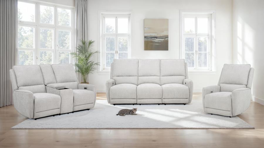 Sylmar Power Reclining Loveseat DOVE GREY