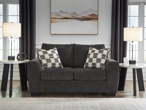 Loreo Loveseat EBONY