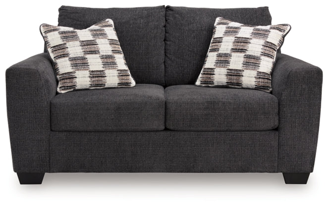 Loreo Loveseat EBONY