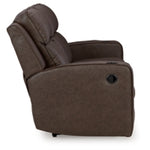 Lavenhorne REC Sofa w/Drop Down Table UMBER